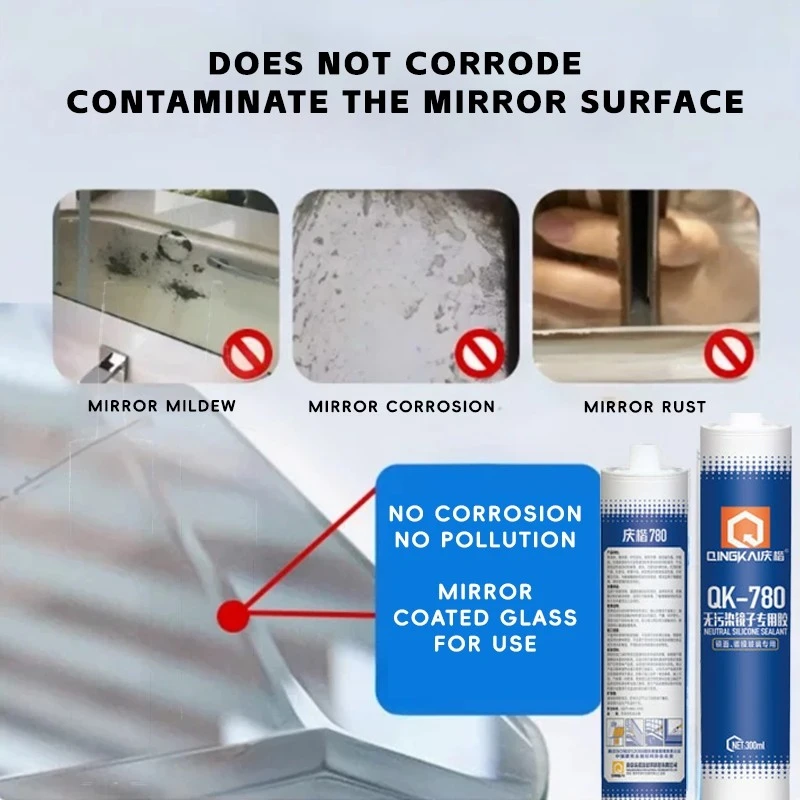 Pollution-free Mirror Silicone Sealant factory